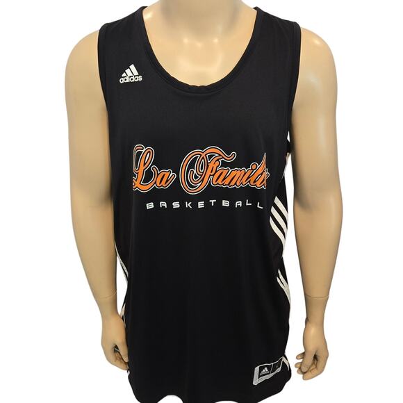 Adidas La Familia Basketball Tank Men's Large - Picture 1 of 8